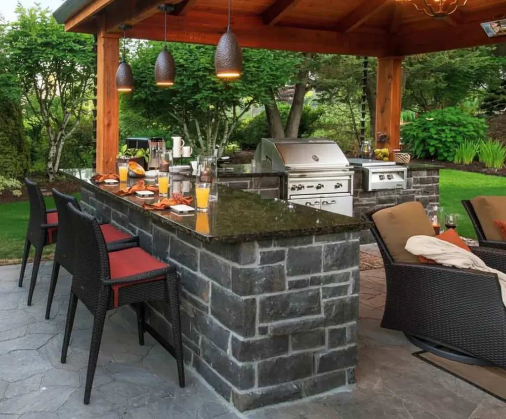 Ideas de asadores para jardín que transforman tu espacio exterior