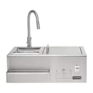 centro de bebidas 30" para exterior coyote