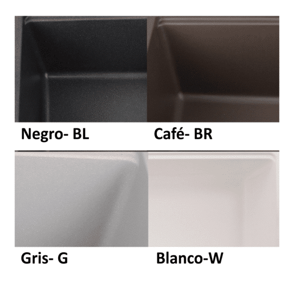 Tarja De Granito Apron Sencilla De 33 Pulgadas Variedad De Colores