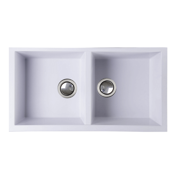 Tarja de granito doble para submontar 34” - Lecrom