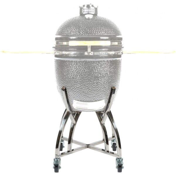 carrito para asador huevo negro coyote