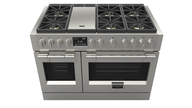 estufa profesional dual fulgor milano