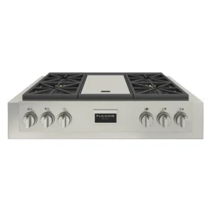 parrilla profesional con grill de gas 36"