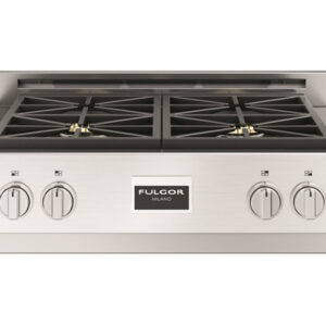 parrilla profesional de gas fulgor milano