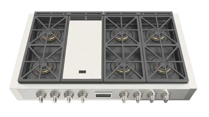 parrilla profesional de gas fulgor milano